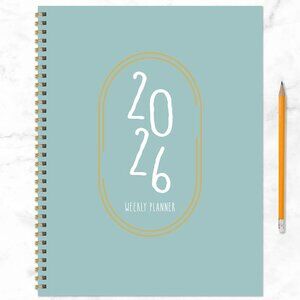 2026 Robin’s Egg Large Monthly Planner